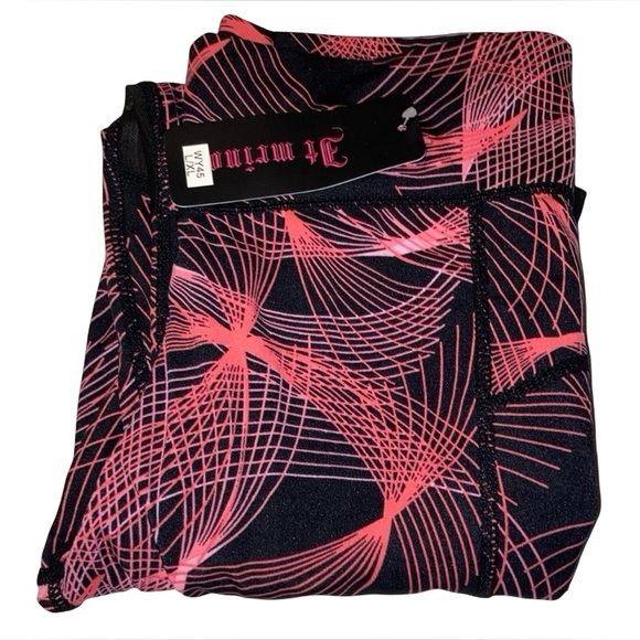 Leggings Yoga Workout Pants Mesh Cutout Women’s New Tag Package Runs Small L/XL - Picture 8 of 12